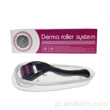 Titanium Derma Roller Micro Needles Pele Cicatriz